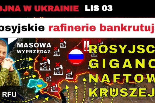 03 LIS: Rosyjska ekonomia naftowa zapada się pod ciężarem sankcji.