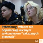 Członkowie petersburskiego zespołu StopTime po zakończeniu jednego wyroku areszt...