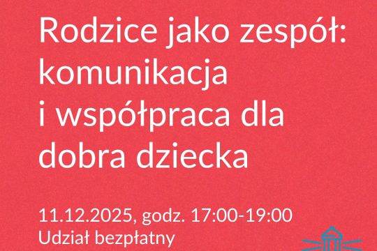 Czy da się być rodzicami, którzy mimo różnic potrafią współpracować jak dobry ze...