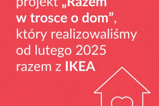 Dzięki IKEA wsparliśmy 10 placówek wsparcia dziennego z różnych stron Polski. W ...