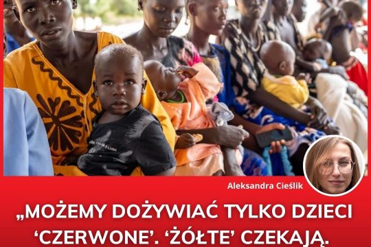 Gdy pasta ratująca życie kończy się w czerwcu, „żółte” dzieci zaczynają czekać. A w Sudanie Południo...