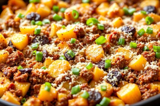 Gotuję tak w każdy weekend! Wystarczy dodać mieloną wołowinę do ziemniaków!