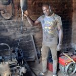 Joel, beneficjent fundacyjnego programu "Inkubator przedsiębiorczości", którego odwiedziliśmy w lutym br., poc...