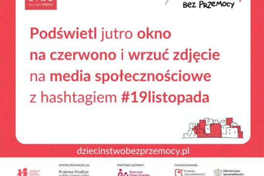 Jutro, 19 listopada o 17:00, cała Polska ponownie rozświetli się na czerwono. Do...