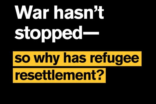 Każda wojna ma ogromny wpływ na człowieka. Właśnie dlatego nie możemy odwrócić się od uchodźców....