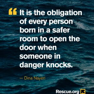 Każdy zasługuje na szansę życia w bezpieczeństwie i godności....