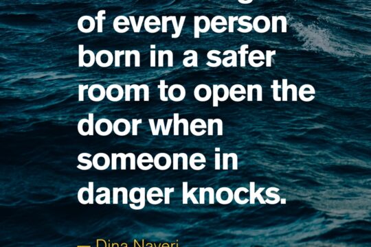 Każdy zasługuje na szansę życia w bezpieczeństwie i godności....