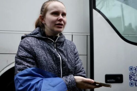 Łukaszenka uwolnił więźniarkę polityczną - matkę czwórki dzieci z Ukrainy. Jej m...