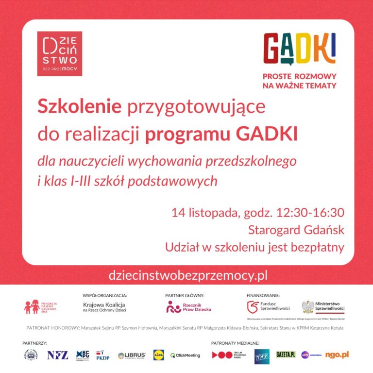 Możemy pomóc dzieciom rozpoznawać zagrożenia i reagować na nie w sposób bezpiecz...