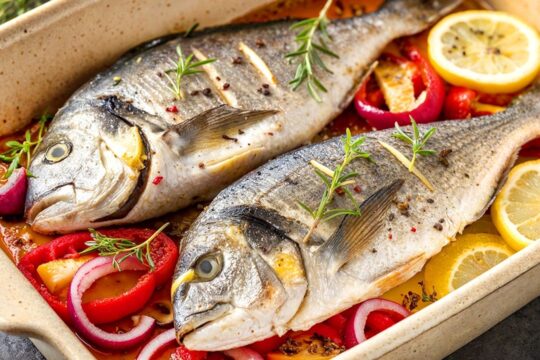 Nauczyłem wszystkich moich przyjaciół, jak gotować tę rybę! Lepsze niż łosoś! Dorada!