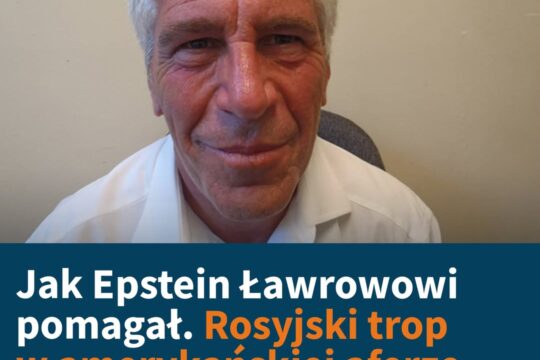 Nieżyjący już przestępca intensywnie szukał kontaktów z Siergiejem Ławrowem i of...