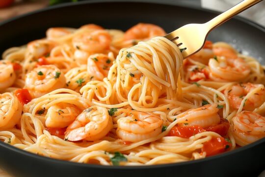 Nigdy nie jadłam czegoś tak pysznego! Makaron z krewetkami, który rozpływa się w ustach!