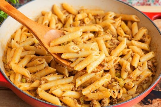 Nigdy nie jadłam tak dobrego makaronu! Tak kremowy, taki aromatyczny!