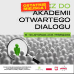 OSTATNIE MIEJSCA – zostało tylko kilka miejsc!...