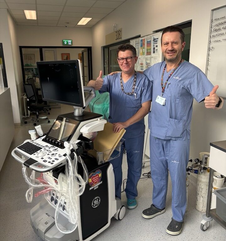 Od dziś nasz Nowy Kolega - wszystkomający aparat USG od Wielkiej Orkiestry Świąt...