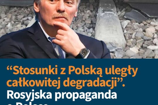 Po dywersji na polskiej kolei Kreml szybko zareagował na oskarżenia o to, że za ...