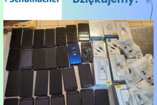 Podziękowania dla firmy Dr. Schumacher Sp. z o.o....