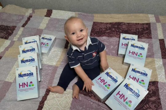 Pomoc humanitarna dla rodzin z Ukrainy dostarczona...