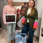 Sprzęt medyczny dostarczony do Bagandou...