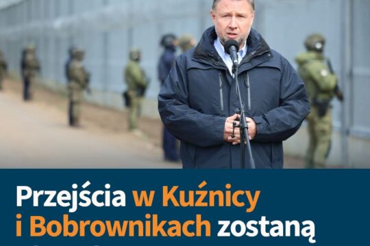 Szef MSWiA podpisał rozporządzenie. Od poniedziałku, 17 listopada, Polska wznowi...
