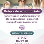 Szukamy wolontariuszy i wolontariuszek na zimowe turnusy wytchnieniowe dla rodzin osób z niepełnosp...