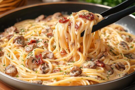 Ten przepis na makaron zadziwi Cię! 3 najlepsze pomysły na szybkie i kremowe makarony