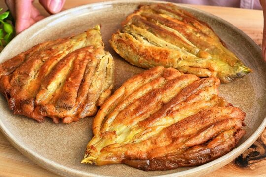 To słynny przepis na smażonego bakłażana! Będziesz go gotować w każdy weekend!