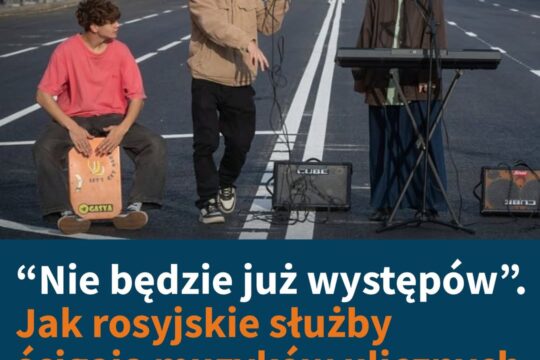W Rosji miał miejsce pierwszy przypadek aresztowań za wykonywanie utworów “niepr...