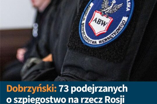 W ostatnim czasie polski kontrwywiad zwraca uwagę na aktywizację działalności dy...