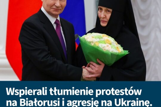 Wczoraj na Kremlu Putin rozdawał ordery Aleksandra Puszkina i kilka z nich wpadł...
