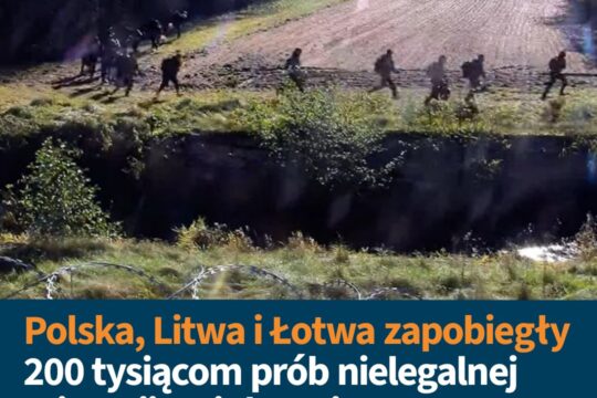 Według litewskich pograniczników, którzy opublikowane te dane, gdyby nie wspólny...
