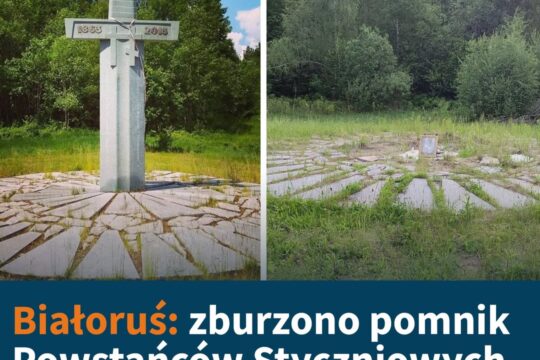 Został tylko pusty plac...
Z miejscowości Słabodka na Białorusi zniknął pomnik P...