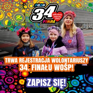 Chcecie zostać wolontariuszami na #wosp2026? Nie czekajcie!

 To najwyższy czas...