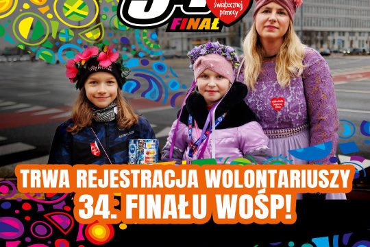 Chcecie zostać wolontariuszami na #wosp2026? Nie czekajcie!

 To najwyższy czas...