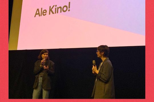 Co czuje młody człowiek, kiedy w kinowej sali po raz pierwszy widzi na ekranie h...