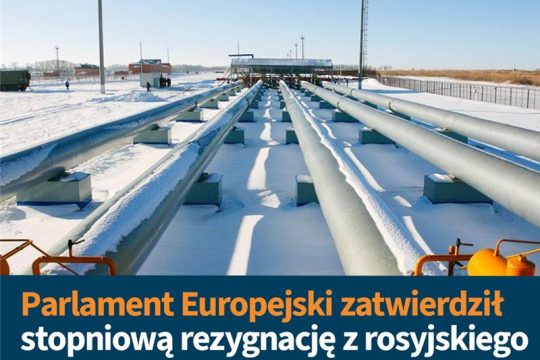 Decyzja Parlamentu Europejskiego jest przedostatnim etapem na drodze do całkowit...