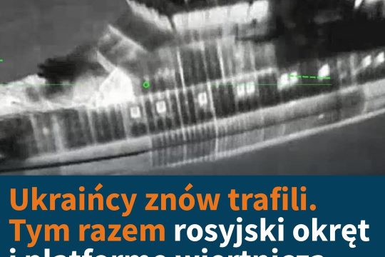 Do udanego ukraińskiego ataku doszło aż na Morzu Kaspijskim. Okręt Ochotnik piln...