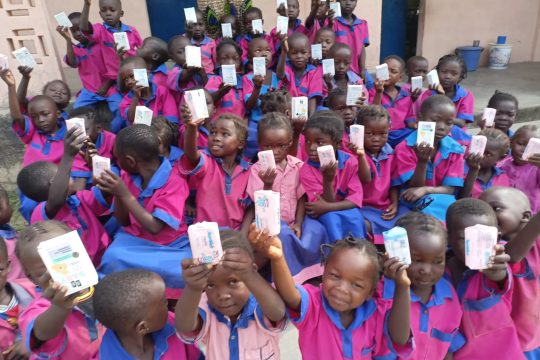 Dzieci z Republiki Środkowoafrykańskiej dziękują za mydełka  Taką dostaliśmy dzi...