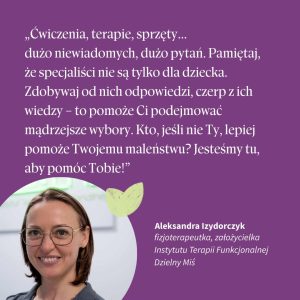 Dziś chcemy podzielić się z Wami ważnymi słowami Aleksandry Izydorczyk - fizjoterapeutki, założyciel...