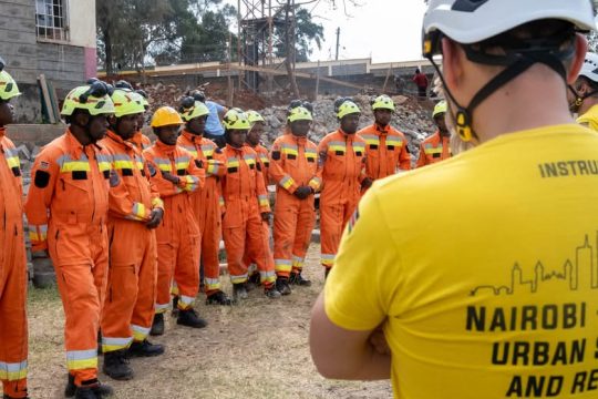 It has been a very busy few weeks at Fire And Rescue Training Centre, Kenya - Firetrack . Firefighte...