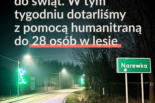 Narewka, Warszawa, Lublin, Białystok – w polskich domach trwają przygotowania do świąt, w tym samym czasie w p...
