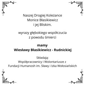 Naszej Drogiej Koleżance...