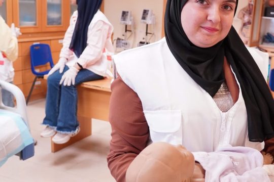 Oto Nada, która już prawie jest położną!...