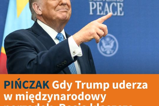 Po niemal czterech latach działań zbrojnych znaleźliśmy się w sytuacji, w której...