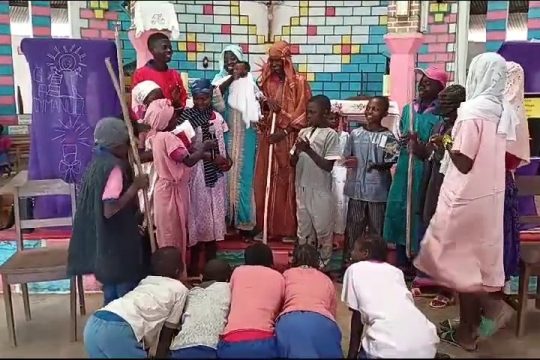 Rekolekce adwentowe dla uczniów w Ngaoundaye / Rep. Środkowoafrykańskakończą się przygotowaniem SZLACHETNYCH P...