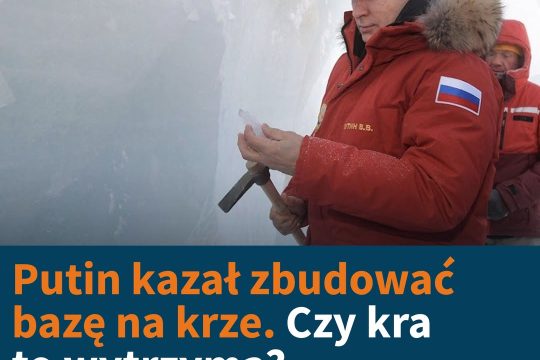 Rozkaz Putina: zbudować bazę na krze na Biegunie Północnym

Baza lodowa imienia ...