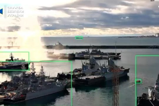 SBU zaatakował rosyjski okręt podwodny w Noworosyjsku.

Po raz pierwszy w histor...