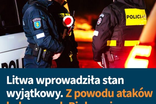 Służby i władze Litwy uważają, że balony z podczepionymi kartonami papierosów – ...