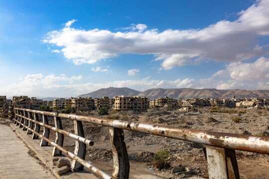 Te ruiny to nie jedno miasto....