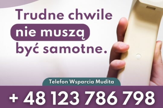 Trudne chwile nie muszą być samotne....